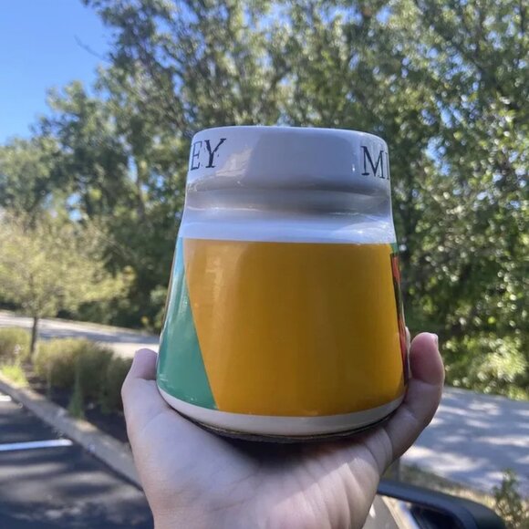 Vintage Mickey Mouse Travel Mug Disney Store Turn Lock Lid RARE Made In USA - Picture 2 of 6